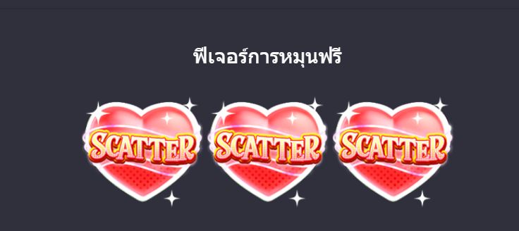 ฟีเจอร์การหมุนฟรีสล็อตเพลารัก  