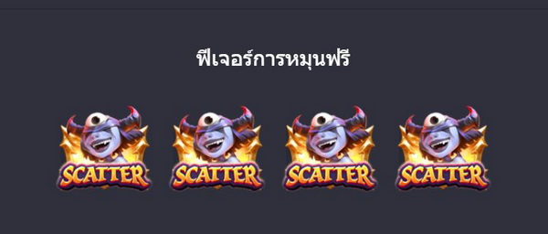 ฟีเจอร์การหมุนฟรีสล็อตอัญมณี