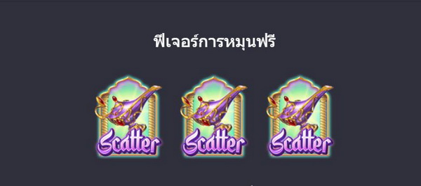 ฟีเจอร์การหมุนฟรีเกมส์พร 3 ข้อจากจินนี่ 