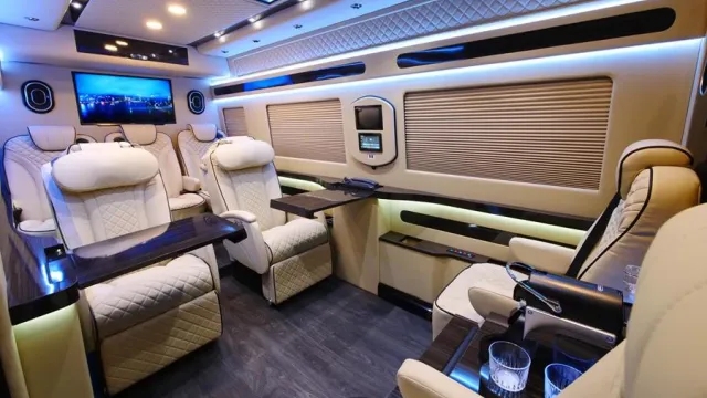 Inside Vip Van 