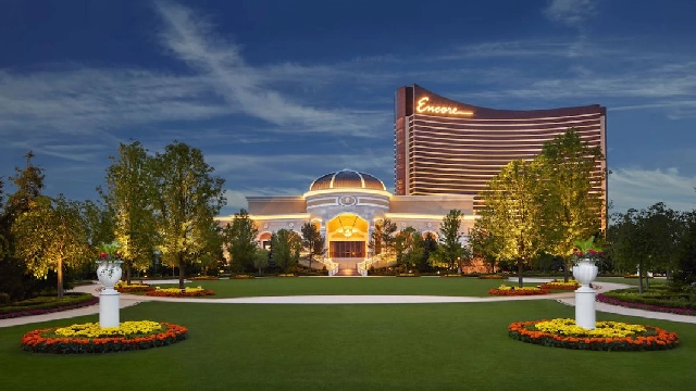 Front of property Encore Boston Harbor