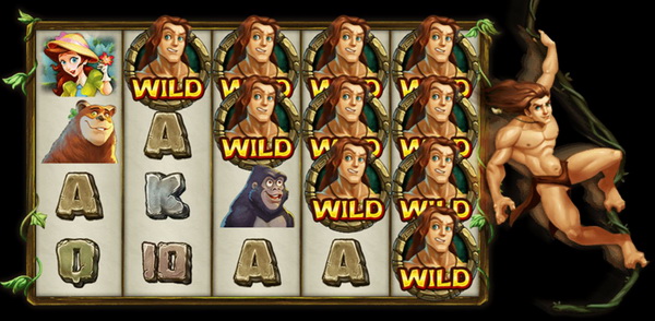 Free spins bonus Tarzan slot 