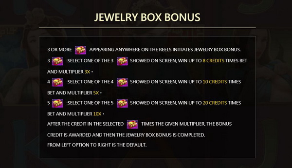 Jewelry Box Bonus