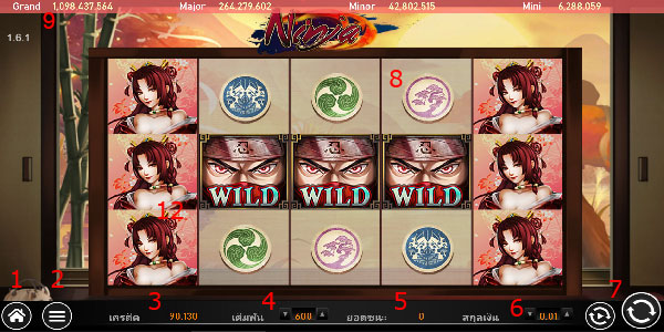 Play guide Ninja slot