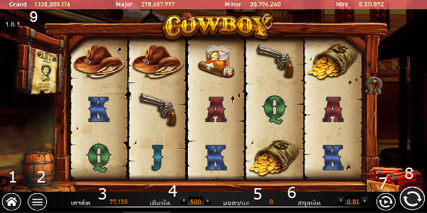 Play guide cowboy slot