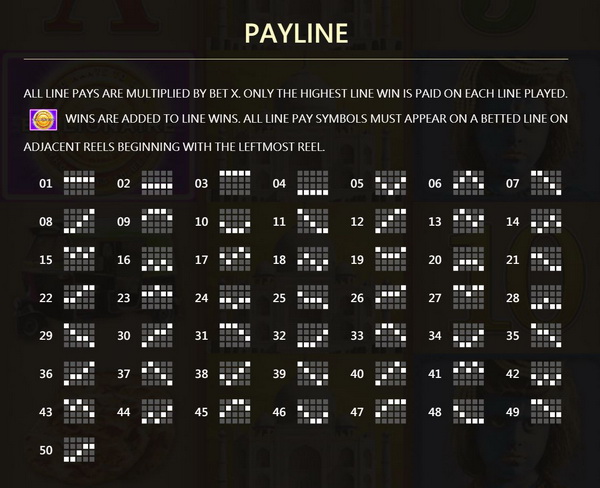 Payline Billionaire Slot