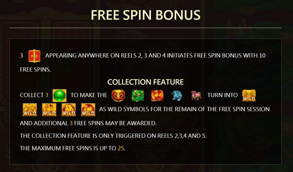 free spin bonus Legendary5 Slot