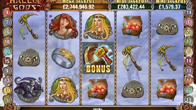 Hall of Gods Slot