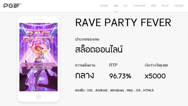 Rave Party Fever Slot