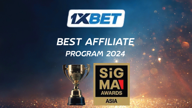 1xBet won the SiGMA Asia Awards 2024