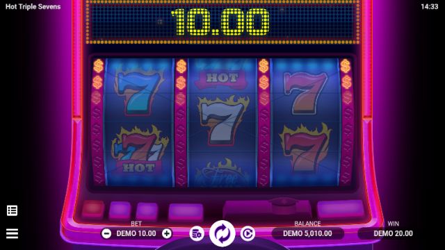 Hot Triple Sevens Slot