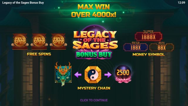 Legacy of the Sages Slot