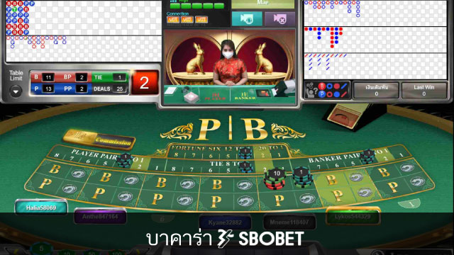 Live Baccrat Sbobet 