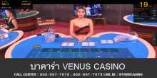 เกมส์บาคาร่าออนไลน์ Venus Casino