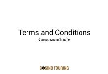 Terms & Conditions